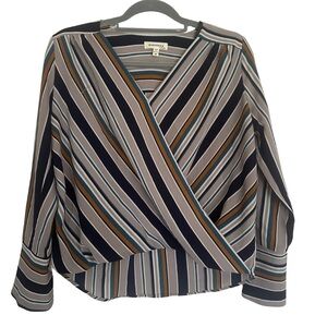 Monteau Los Angeles Women’s Wrap Blouse – Size‎ M